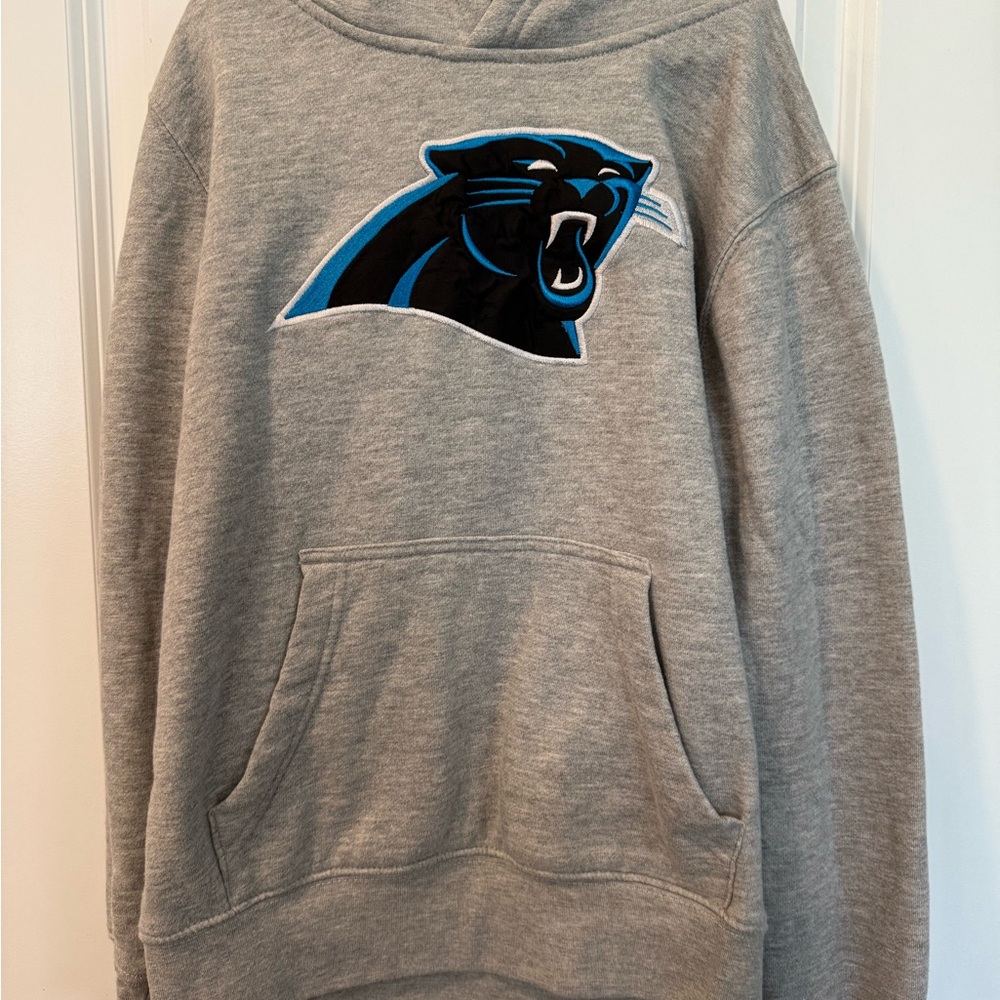 NFL Carolina Panthers Gray Hoodie Sweatshirt